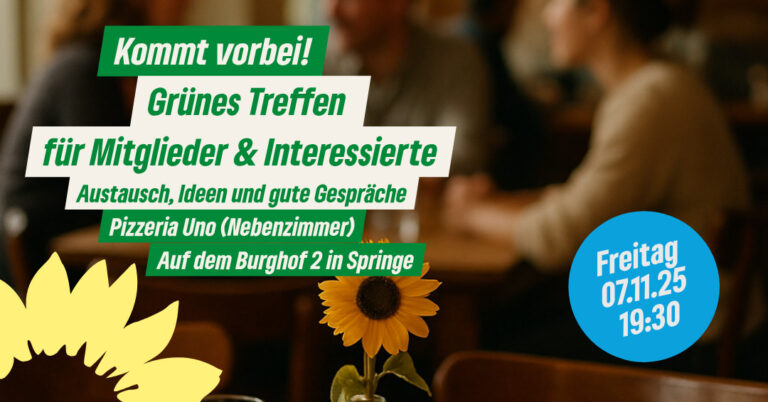 Grünes Treffen für Mitglieder und Interessierte