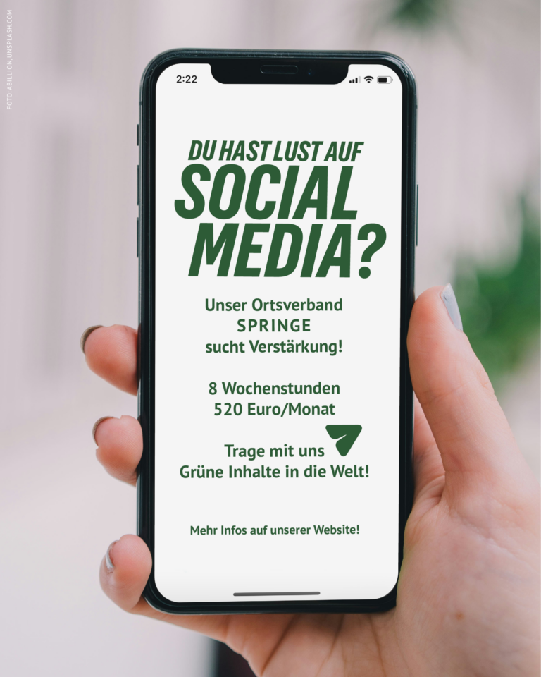 Unterstützung im Social Media-Bereich gesucht